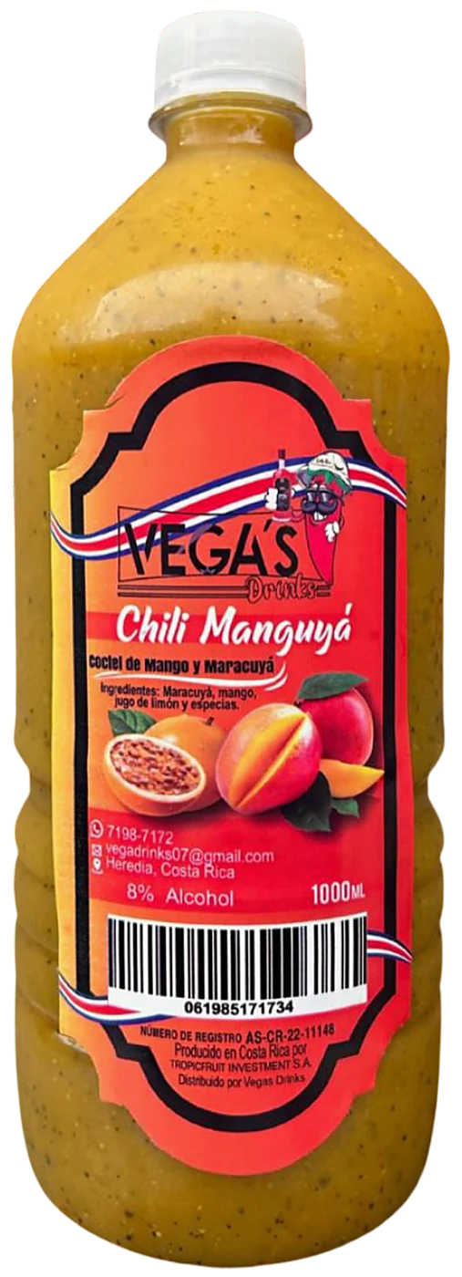 Botella de Chili Manguyá de Vega's Drinks
